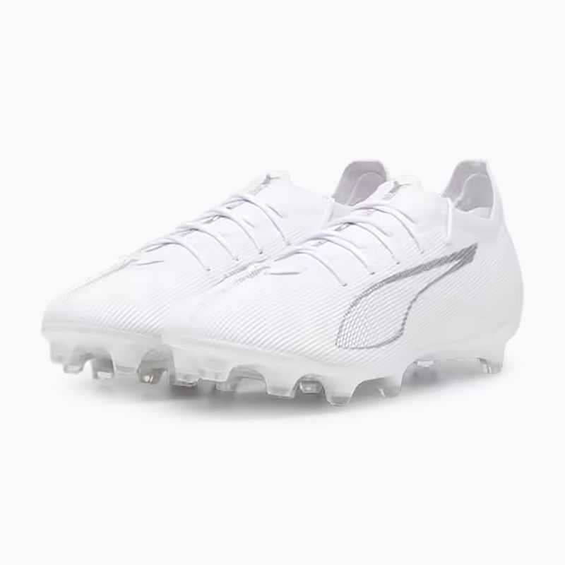 PUMA Ultra 5 Pro FG/AG scarpe da calcio puma bianco/puma bianco 8