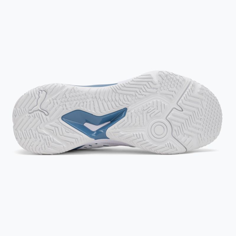 PUMA Solarflash III scarpa sportiva indoor puma bianco/blu horizon 4