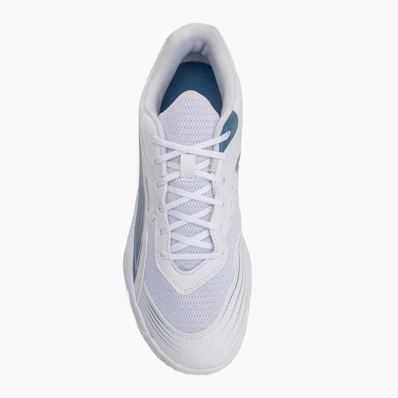 PUMA Solarflash III scarpa sportiva indoor puma bianco/blu horizon 5
