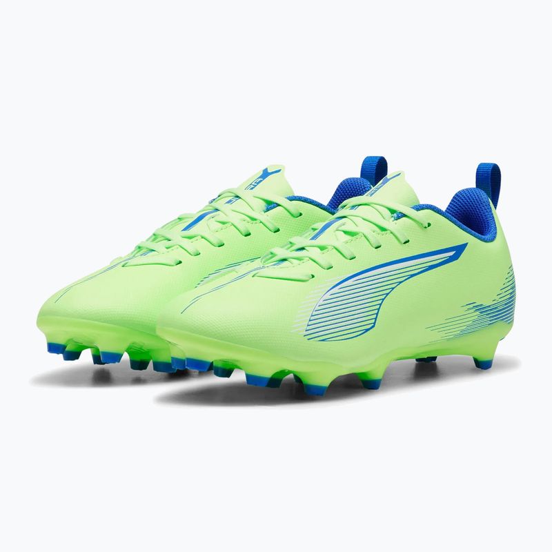 PUMA Ultra 5 Play FG/AG Jr mela frizzante/puma bianco scarpe da calcio per bambini 10