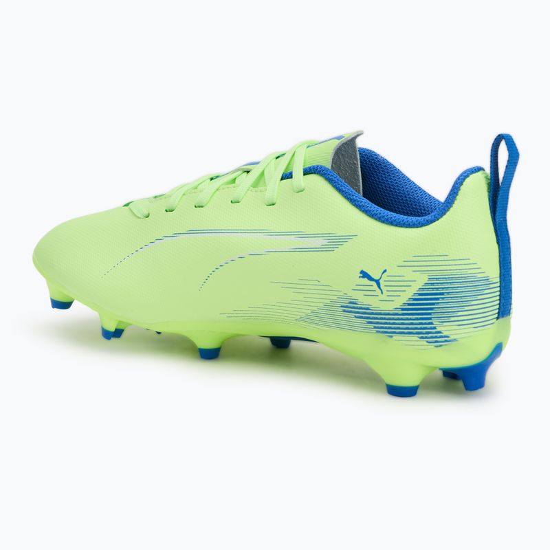 PUMA Ultra 5 Play FG/AG Jr mela frizzante/puma bianco scarpe da calcio per bambini 3