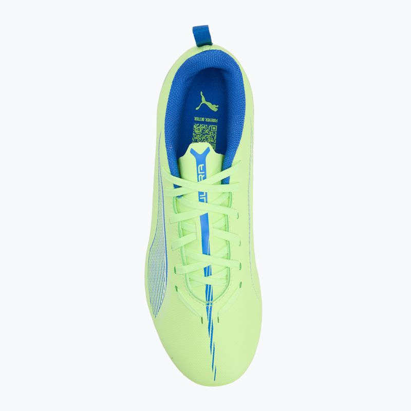 PUMA Ultra 5 Play FG/AG Jr mela frizzante/puma bianco scarpe da calcio per bambini 5