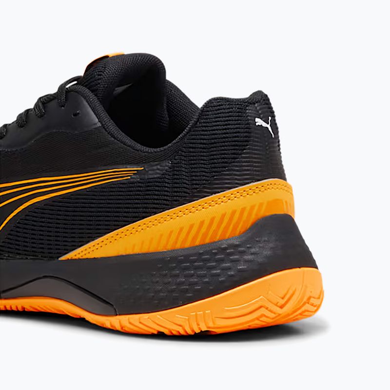 PUMA Solarstrike III scarpa sportiva indoor puma nero/sun stream/puma bianco 6