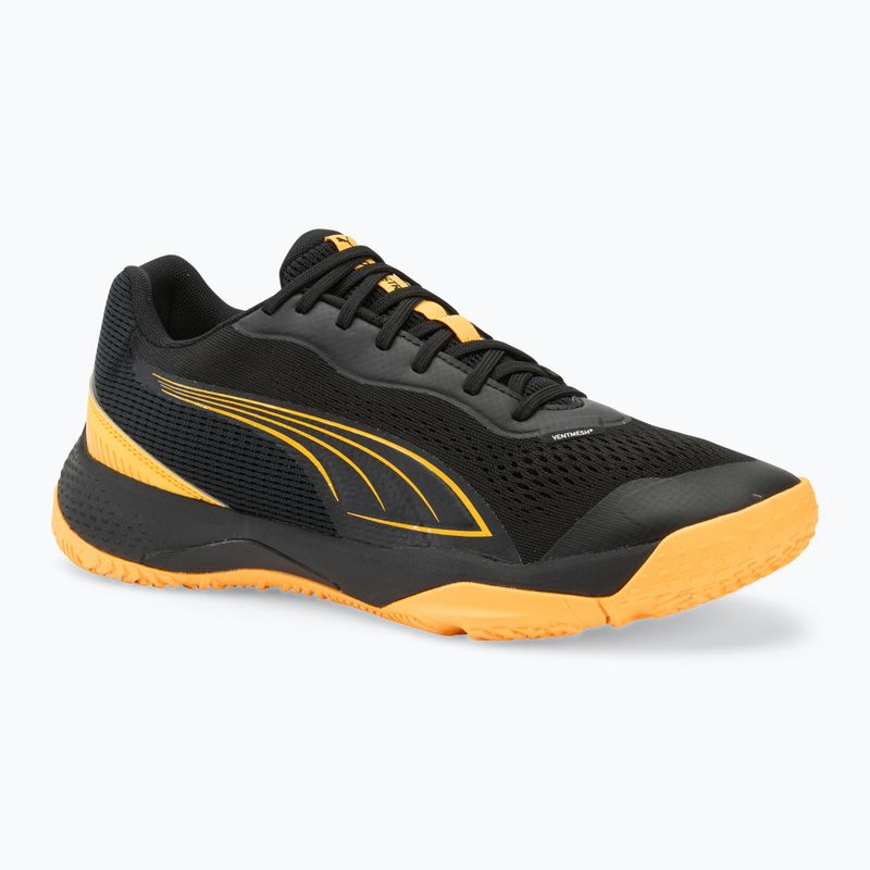 PUMA Solarstrike III scarpa sportiva indoor puma nero/sun stream/puma bianco