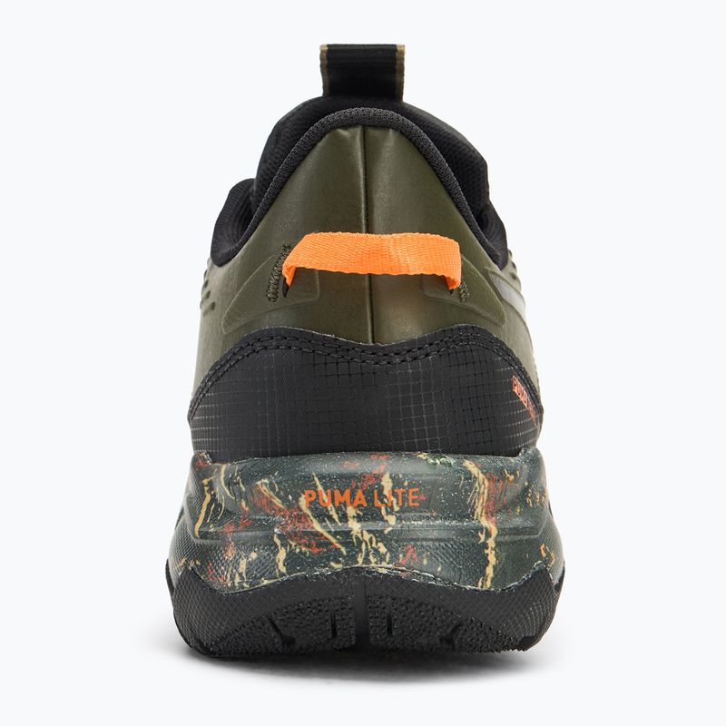 Scarpe da corsa da uomo PUMA Extend Lite Trail landslide oliva scura/puma nero 6