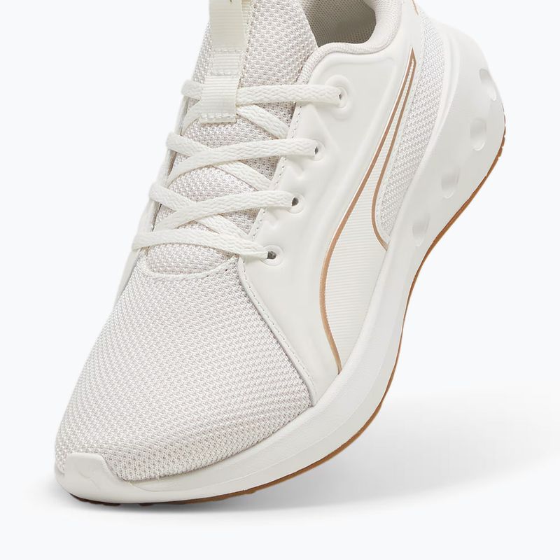 Scarpe da corsa PUMA Softride Carson bianco caldo/puma oro 5