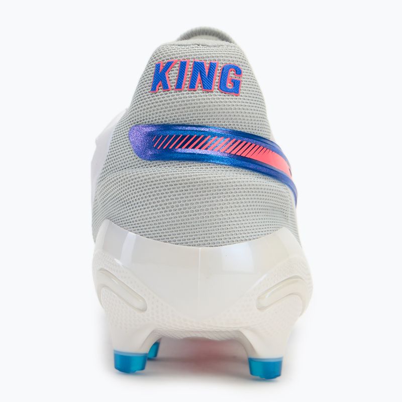 PUMA King Ultimate FG/AG scarpe da calcio puma bianco/bluemazing/grigio chiaro/tramonto 7