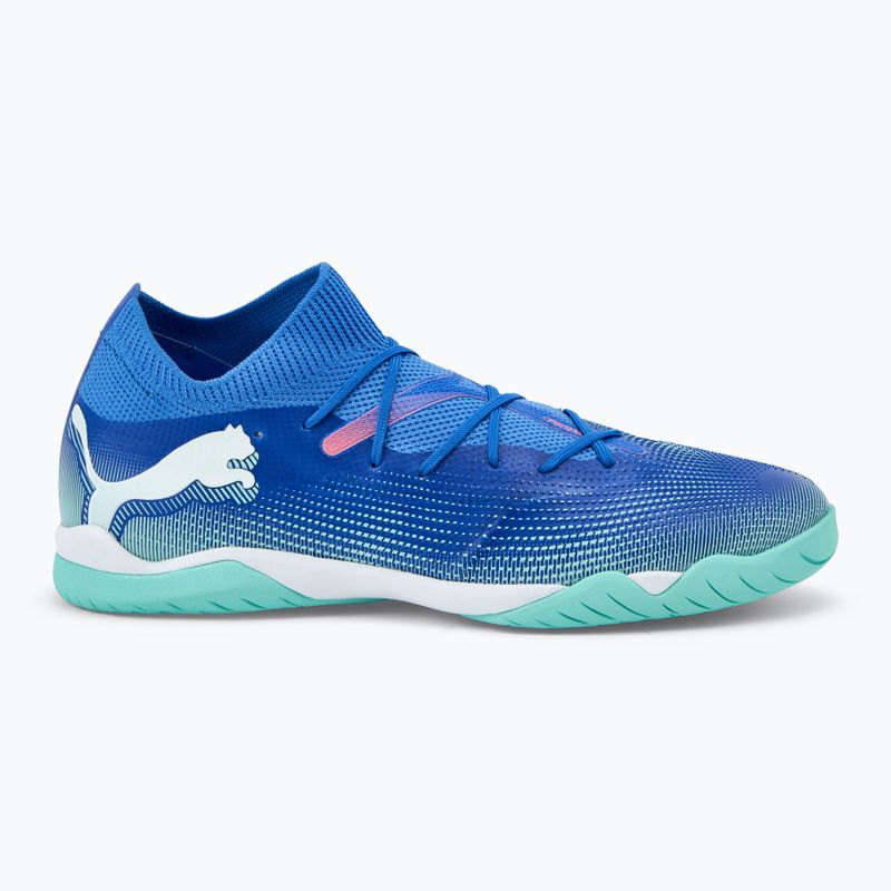 PUMA Future 7 Match It bluemazing/puma bianco/elettrico menta piperita scarpe da calcio 2