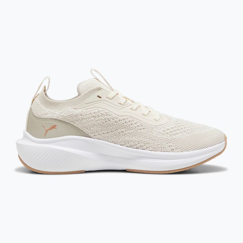 Scarpe da corsa da donna PUMA Skyrocket Lite Engineered smerigliato avorio/oro 10