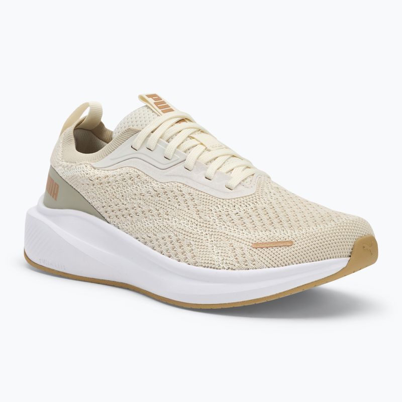 Scarpe da corsa da donna PUMA Skyrocket Lite Engineered smerigliato avorio/oro