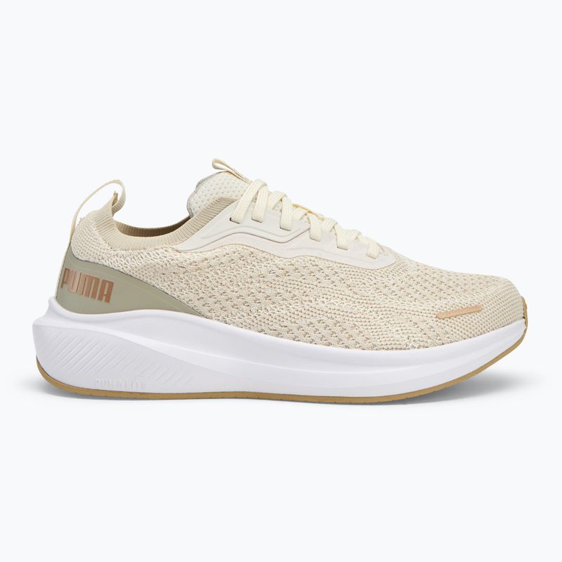 Scarpe da corsa da donna PUMA Skyrocket Lite Engineered smerigliato avorio/oro 2