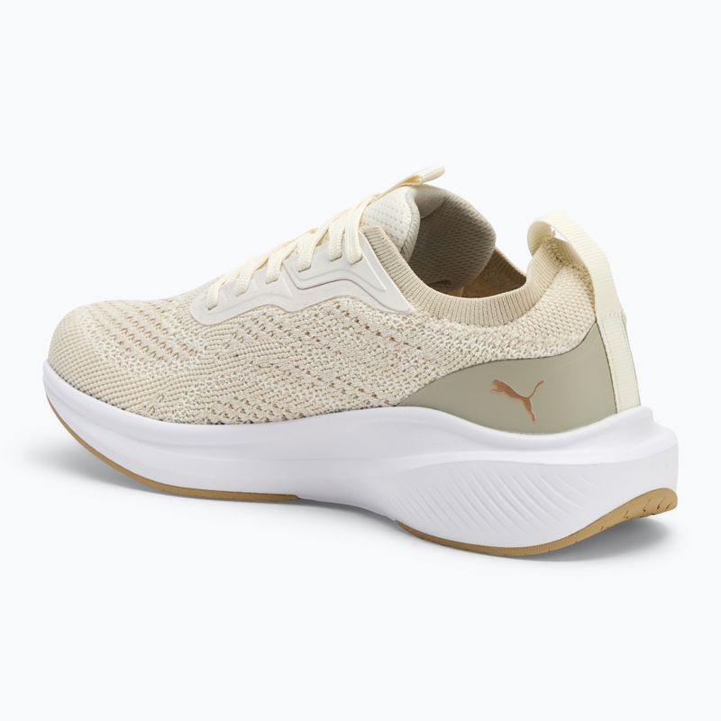 Scarpe da corsa da donna PUMA Skyrocket Lite Engineered smerigliato avorio/oro 3