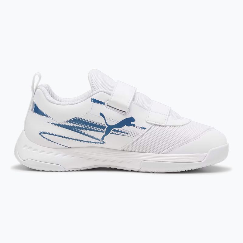 Scarpe sportive indoor per bambini PUMA Varion II V Jr puma bianco/blu horizon 10