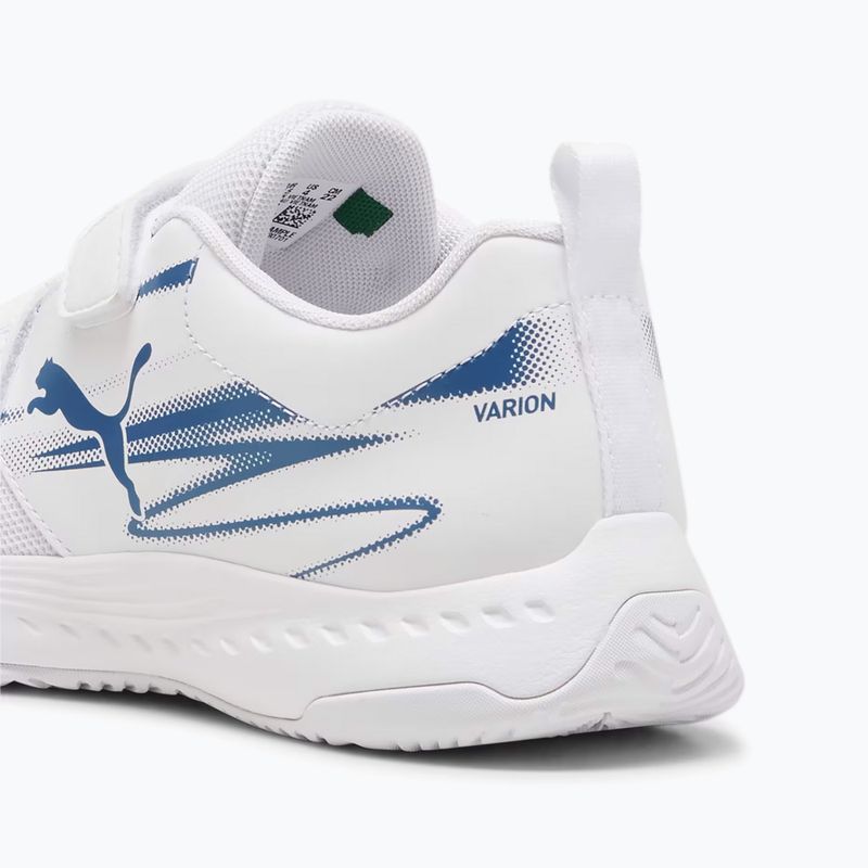 Scarpe sportive indoor per bambini PUMA Varion II V Jr puma bianco/blu horizon 13