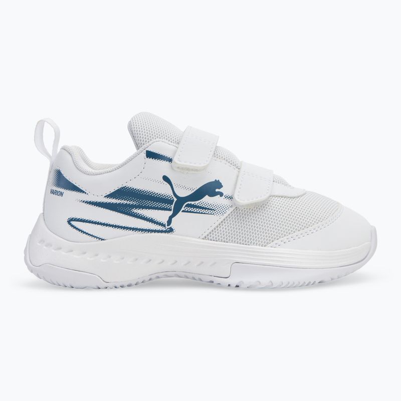 Scarpe sportive indoor per bambini PUMA Varion II V Jr puma bianco/blu horizon 2