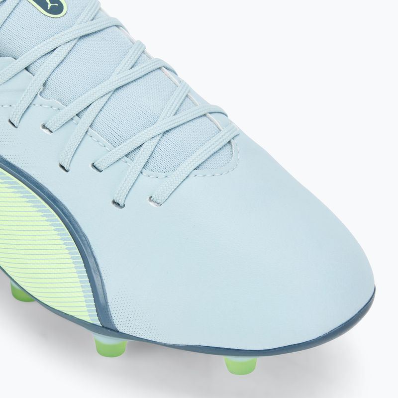 Scarpe da calcio PUMA King Match FG/AG rugiada ghiacciata/mela frizzante 7