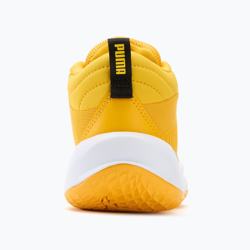 PUMA Playmaker Pro JR scarpe da basket per bambini yellow sizzle/puma blackl 6