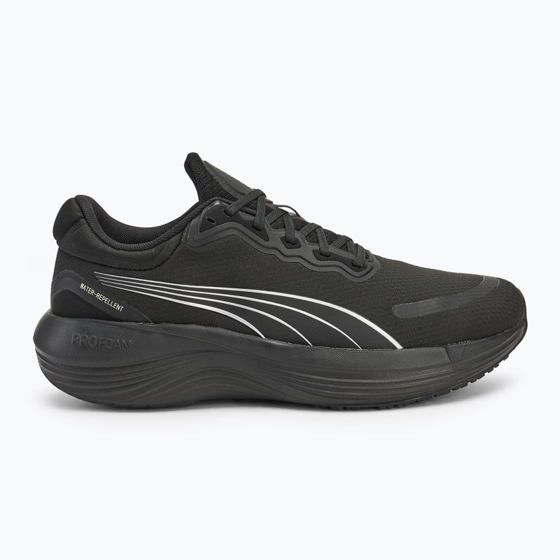 Scarpe da corsa da uomo PUMA Scend Pro WTR puma nero/puma argento 2