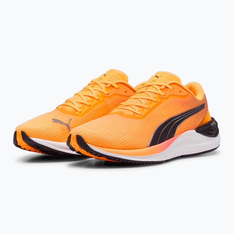 Scarpe da corsa da uomo PUMA Electrify Nitro 3 Fade sun stream/sunset glow/puma bianco 8