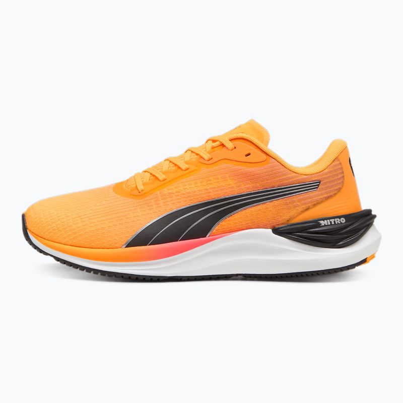 Scarpe da corsa da uomo PUMA Electrify Nitro 3 Fade sun stream/sunset glow/puma bianco 9