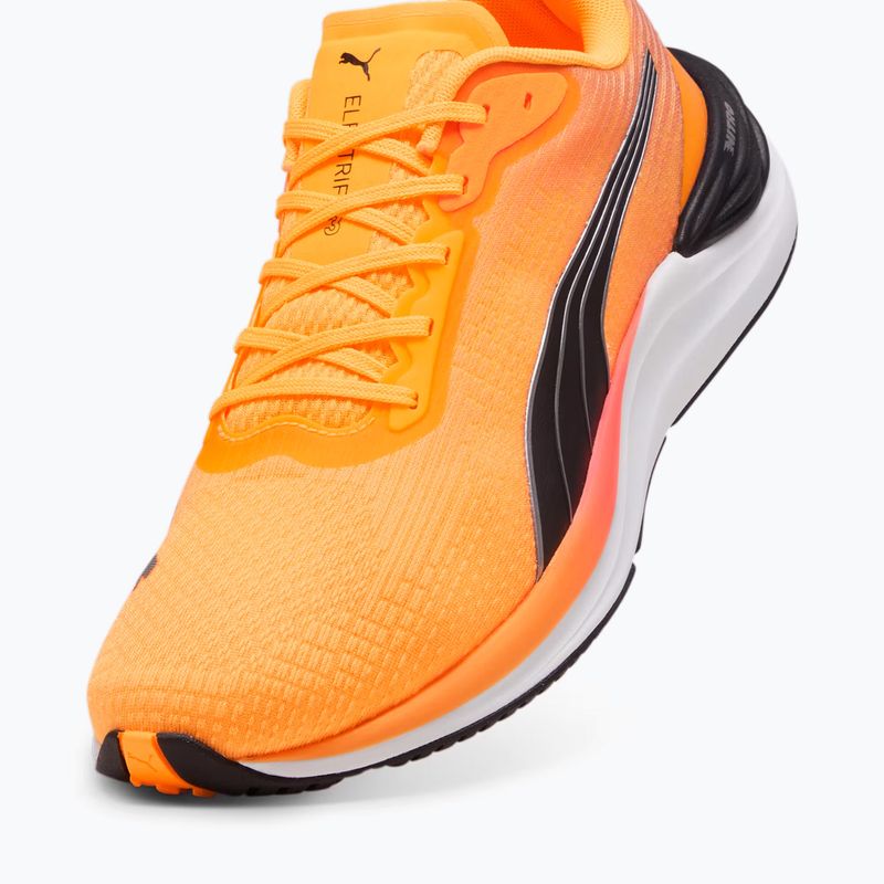 Scarpe da corsa da uomo PUMA Electrify Nitro 3 Fade sun stream/sunset glow/puma bianco 12