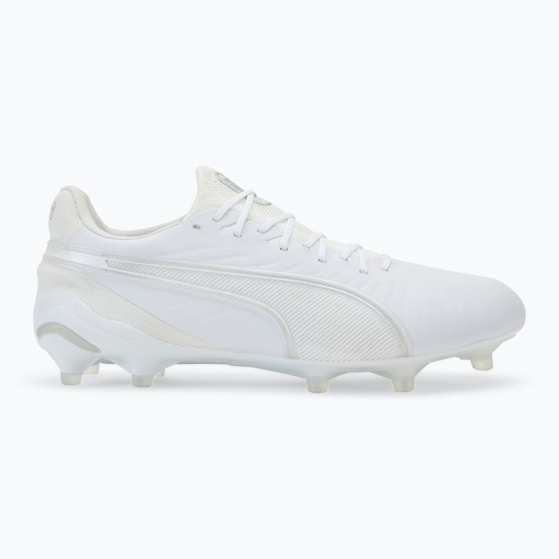 PUMA King Ultimate FG/AG scarpe da calcio puma bianco/puma argento 2