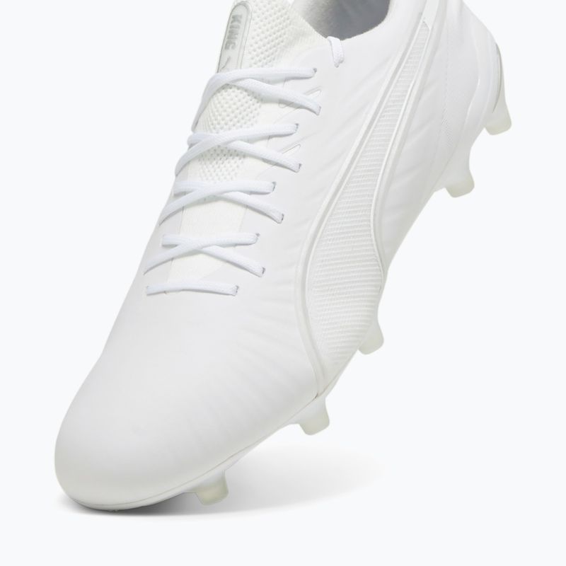 PUMA King Ultimate FG/AG scarpe da calcio puma bianco/puma argento 12