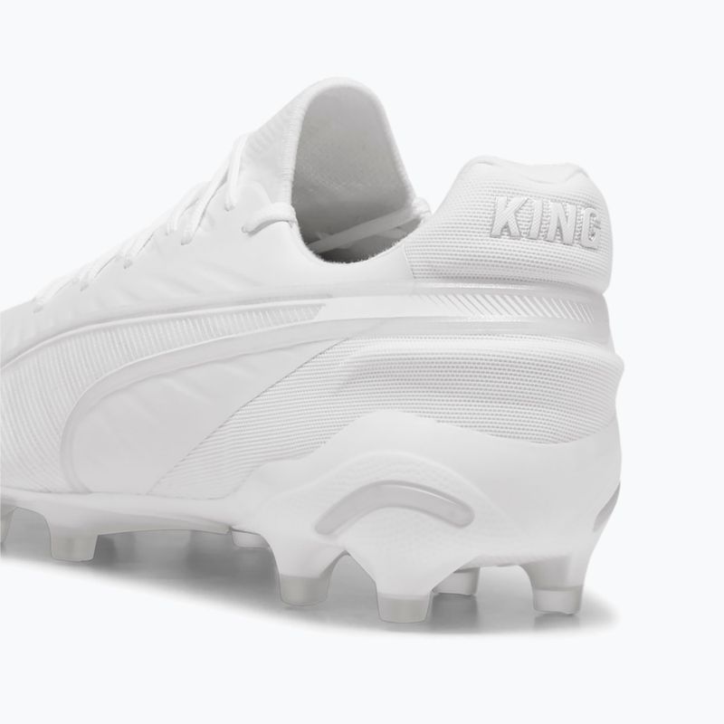 PUMA King Ultimate FG/AG scarpe da calcio puma bianco/puma argento 13