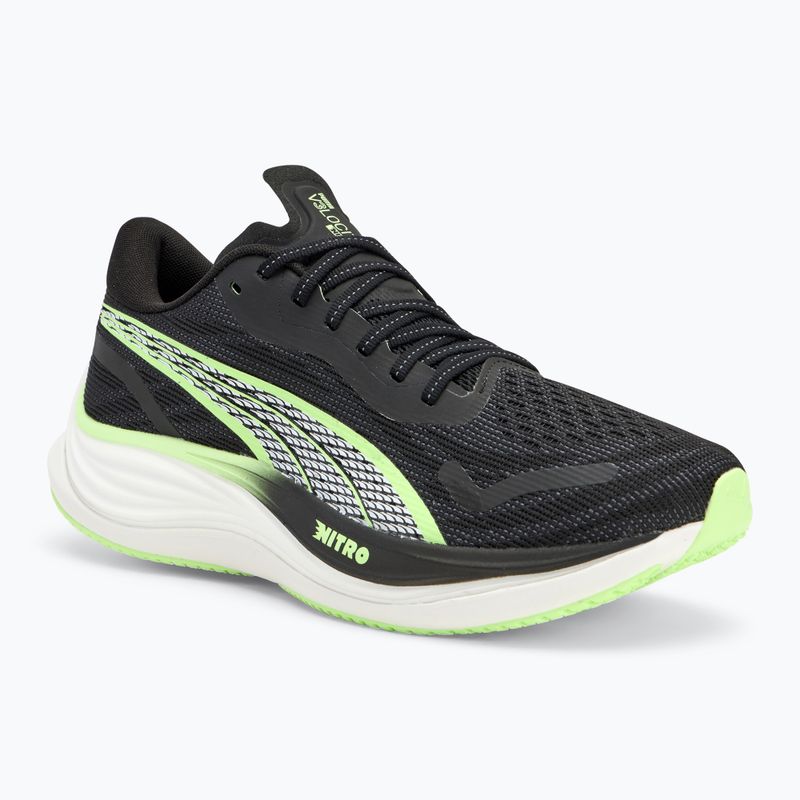 Scarpe da corsa uomo PUMA Velocity Nitro 3 puma nero/mela frizzante