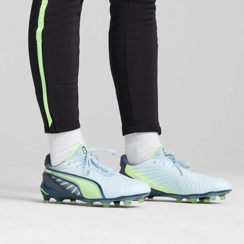 Scarpe da calcio PUMA King Ultimate FG/AG rugiada glassata/mela frizzante 9