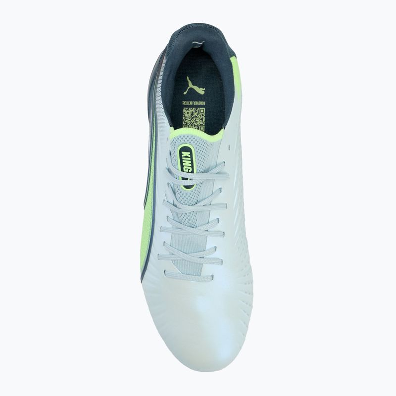 Scarpe da calcio PUMA King Ultimate MxSG da uomo: rugiada glassata/mela frizzante 5