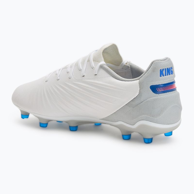 PUMA King Match FG/AG scarpe da calcio puma bianco/bluemazing/grigio chiaro/tramonto 3