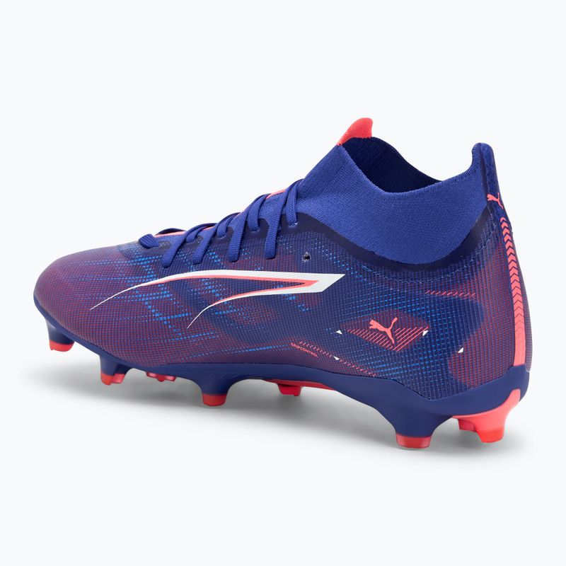 PUMA Ultra 5 Match+ FG/AG lapislazzuli/puma bianco/tramonto gloe scarpe da calcio 3