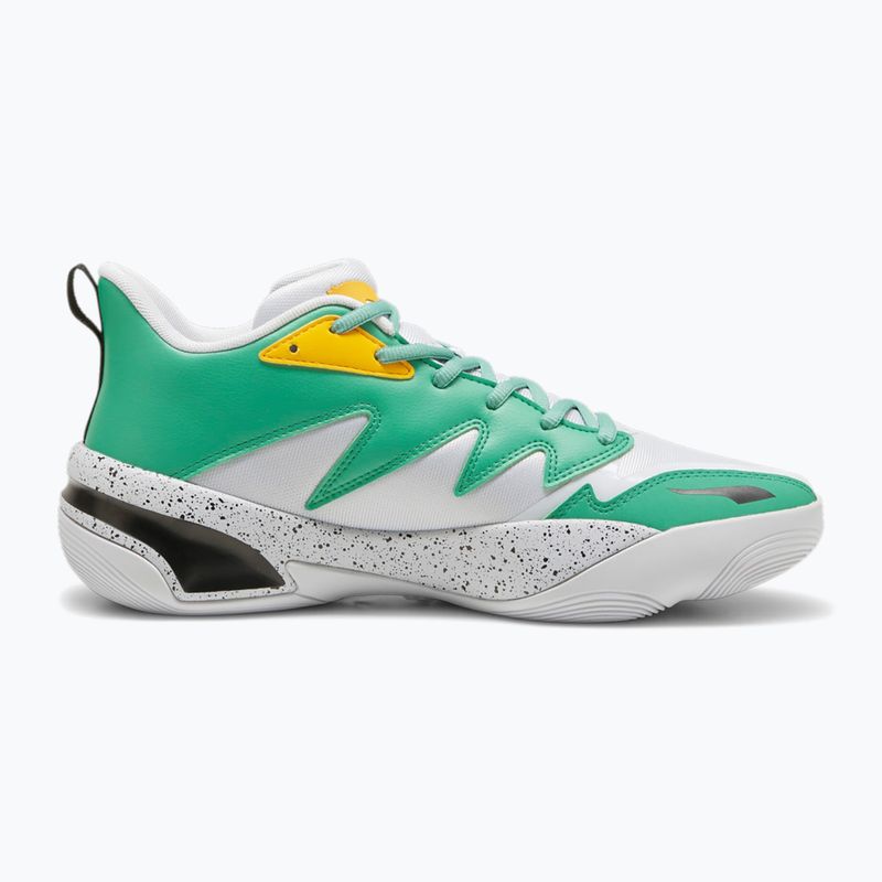 Scarpe da basket uomo PUMA Genetics Speckle puma nero/argento mist/jade frost 3