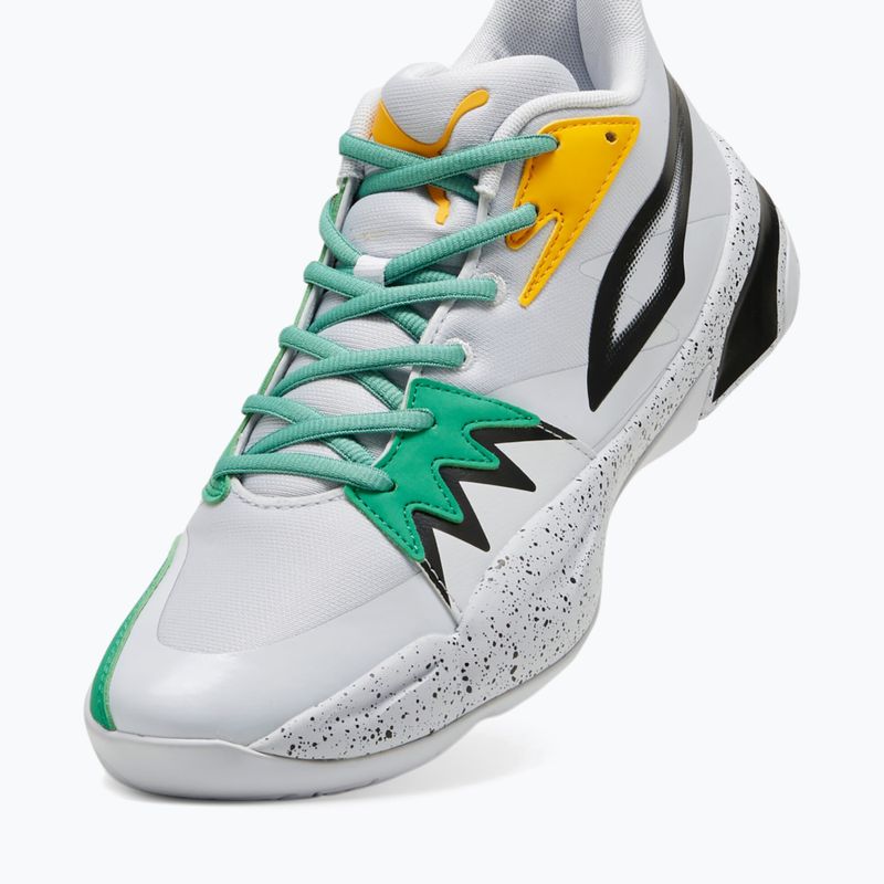 Scarpe da basket uomo PUMA Genetics Speckle puma nero/argento mist/jade frost 5