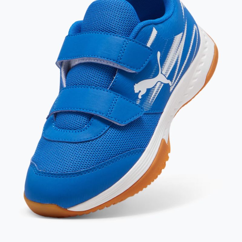 Scarpe sportive indoor per bambini PUMA Varion II V Jr puma team royal/puma white/gum 12