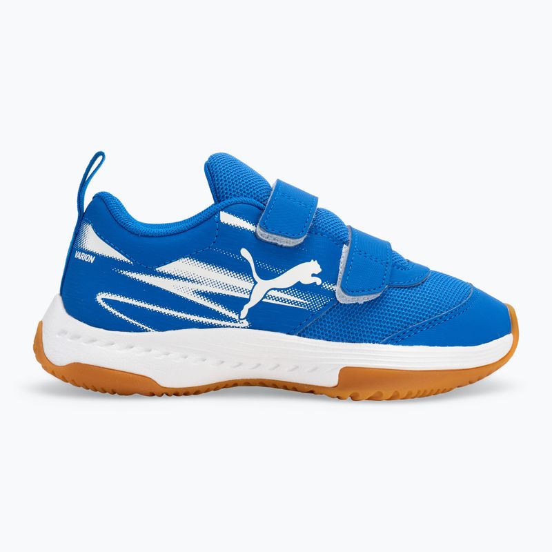 Scarpe sportive indoor per bambini PUMA Varion II V Jr puma team royal/puma white/gum 2