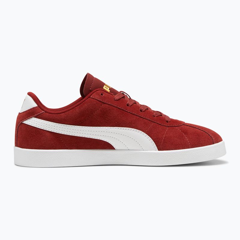 Scarpe PUMA Club II rosso intenso/puma bianco/puma oro 8