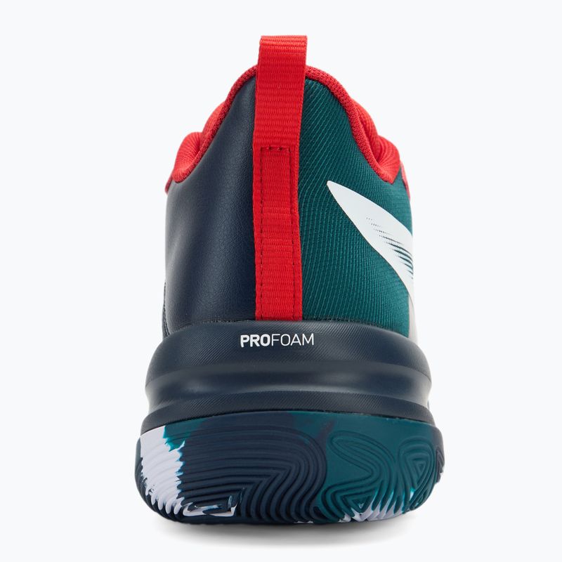 Scarpe da basket da uomo PUMA Genetics club navy/verde freddo/rosso per sempre 6