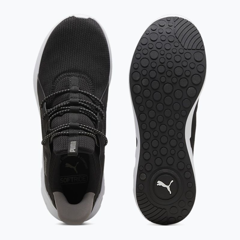 PUMA Softride Carson Sliptech scarpe da corsa puma nero/puma bianco 4