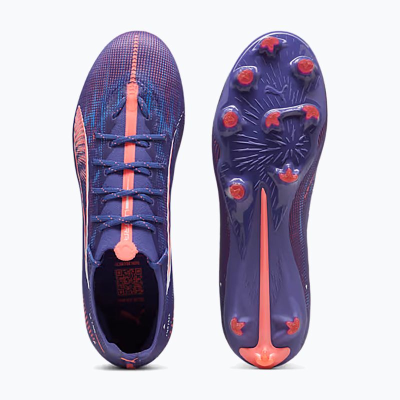 PUMA Ultra 5 Pro FG/AG lapislazzuli/puma bianco/tramonto gloe scarpe da calcio 11