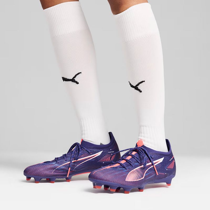 PUMA Ultra 5 Pro FG/AG lapislazzuli/puma bianco/tramonto gloe scarpe da calcio 14