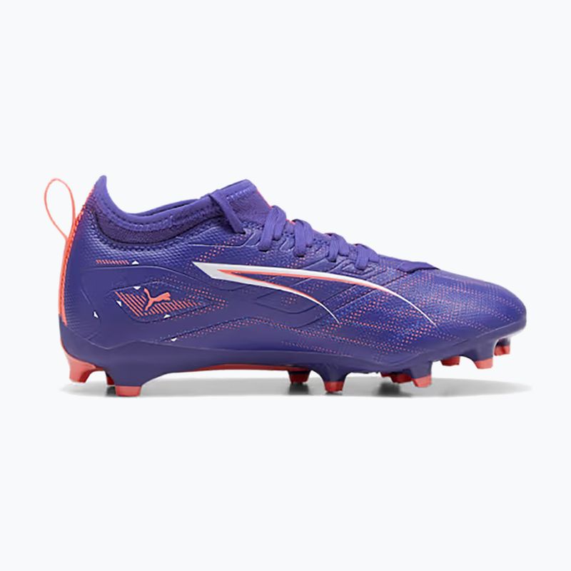 PUMA Ultra 5 Match FG/AG Jr scarpe da calcio per bambini lapislazzuli/puma bianco/tramonto 10