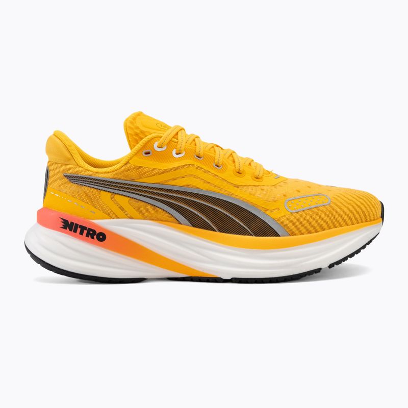 Scarpe da corsa da uomo PUMA Nitro 2 Tech sun stream/sunset glow/puma bianco 2