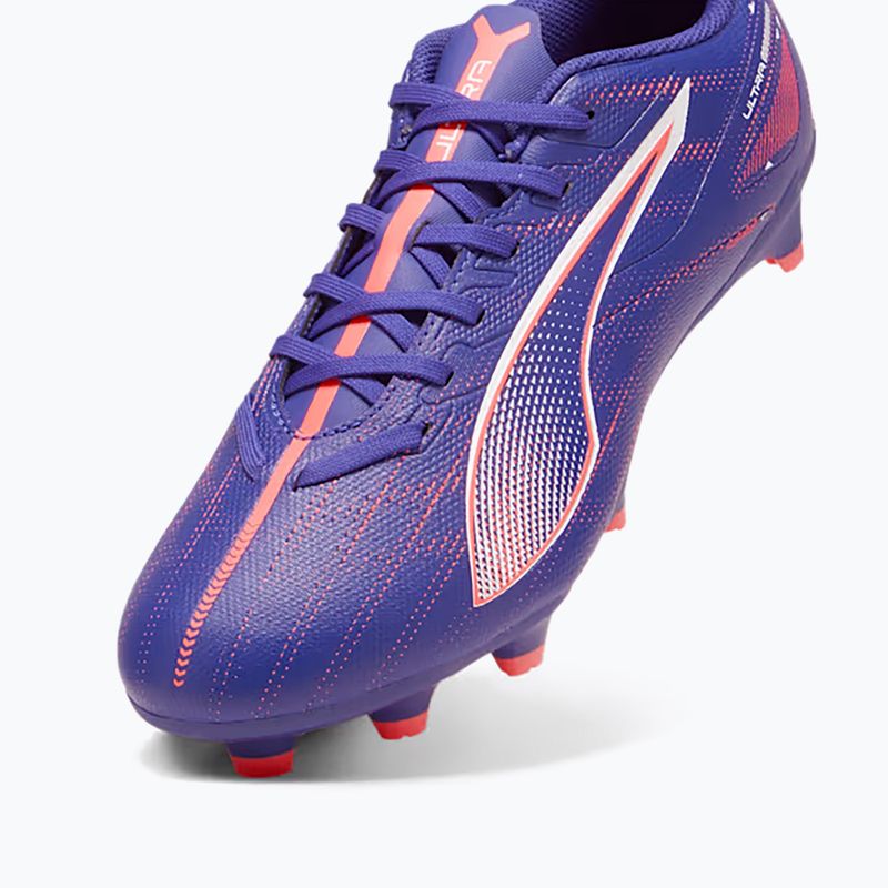 PUMA Ultra 5 Play FG/AG lapislazzuli/puma bianco/tramonto gloe scarpe da calcio 12
