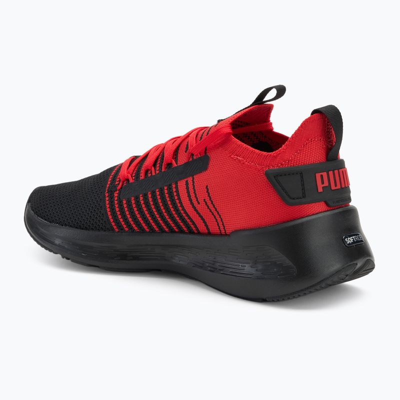 PUMA Softride Symmetry Fuzion scarpe da corsa puma nero/per sempre rosso 3