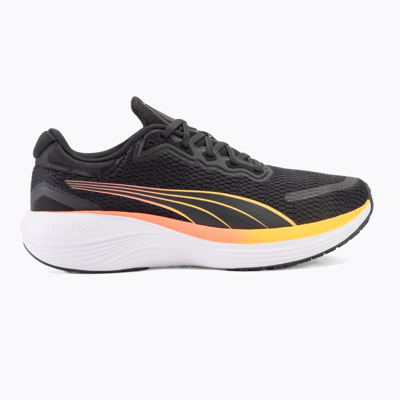 PUMA Scend Pro scarpe da corsa puma nero/sole stream 2