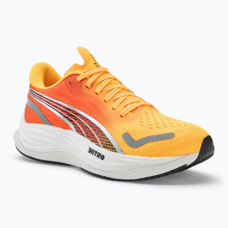 Scarpe da corsa da donna PUMA Velocity Nitro 3 Fade sun stream/sunset glow/bianco