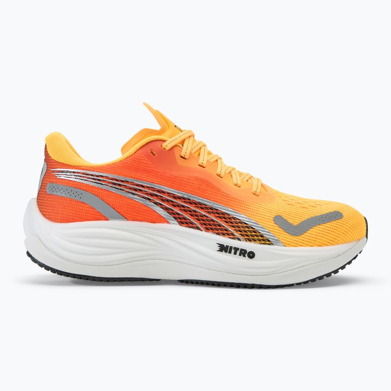 Scarpe da corsa da donna PUMA Velocity Nitro 3 Fade sun stream/sunset glow/bianco 2