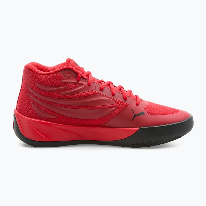 Scarpe da basket da uomo PUMA Court Pro per tutti i tempi rosso/puma nero 3